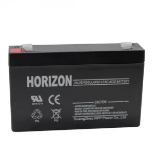 Image of Horizon 12V 7Ah Lead Acid Alarm Battery