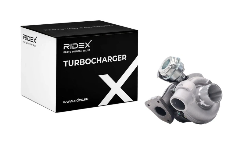 Image of RIDEX 2234C0111 Turbocharger without fastening/mounting material Charger,charging system (2234)