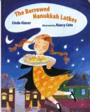 Image of borrowed hanukkah latkes albert whitman prairie books