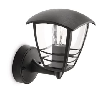 Image of Philips myGarden Creek Wall Lantern Black - 153803016