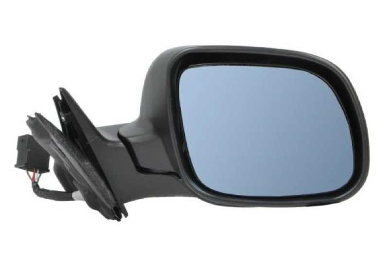 Image of BLIC 5402-04-1121596P Wing mirror Right, black, Electric, Small mirror housing Outside Mirror (50)