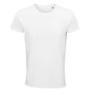 image of SOLS Mens Crusader Organic T-Shirt (M) (White)