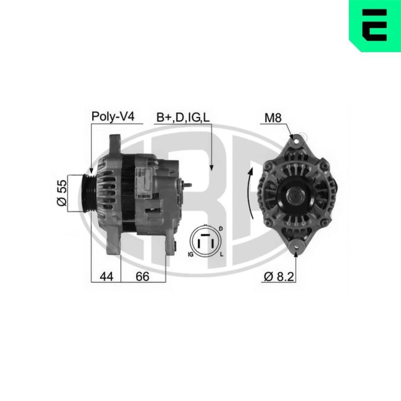 Image of ERA Alternator ERA 210048A