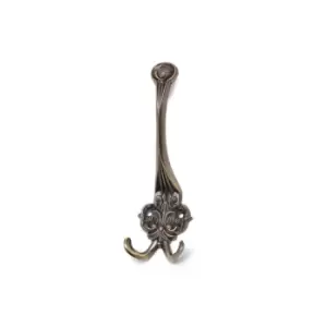Image of GTV Triple Hat Coat Hanger Hook Door Wall Bath Retro - Antique, Pack of 10