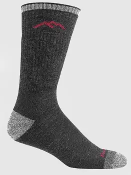 Image of Darn Tough 1403 Hike/Trek Boot Cushion Mens Sock - Black