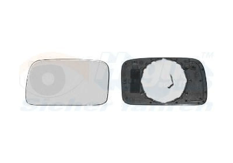 Image of VAN WEZEL Wing mirror glass VAN WEZEL 5813831