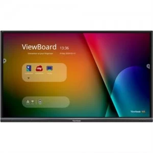 image of Viewsonic IFP6550-3 interactive whiteboard 165.1cm (65") Touch Screen 3840 x 2160 pixels Black HDMI