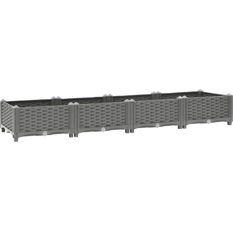 Image of VIDAXL Raised Bed 160x40x23cm Polypropylene Vidaxl 8720845671846