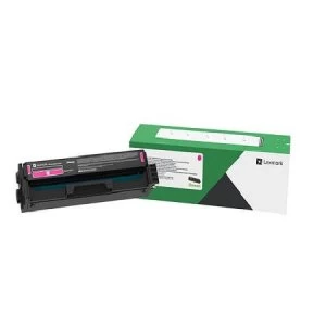 image of Lexmark C3220M0 Magenta Laser Toner Ink Cartridge