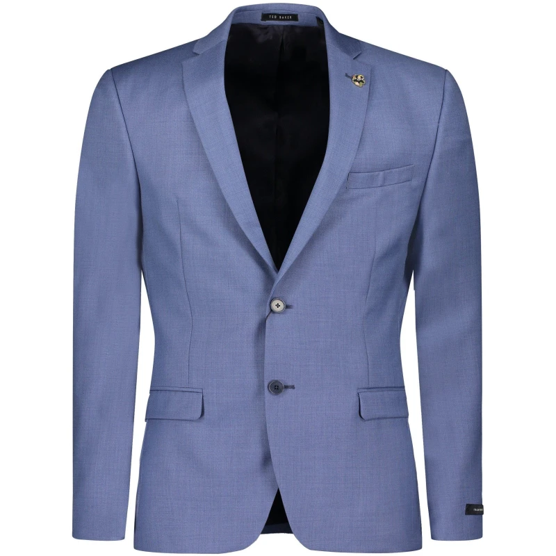 Image of Ted Baker Slim Fit Suit - Blue Blue 44 inch
