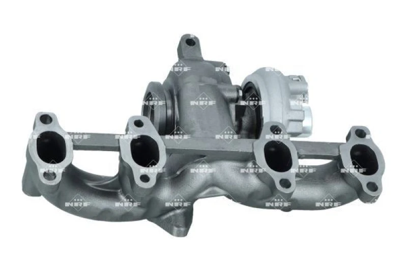 Image of NRF 90010391 Turbocharger with gaskets/seals, with exhaust manifold Charger,charging system (2234)