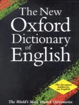 Image of The New Oxford Dictionary of English Hardback