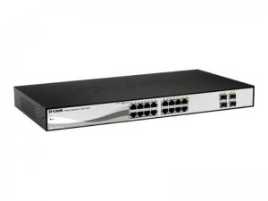 image of D-Link DGS-1210-16 - 16-Port Layer 2 Smart Gigabit Switch w/ 4x SFP Up