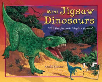 Image of Mini Jigsaw Dinosaurs by Anne Sharp Book