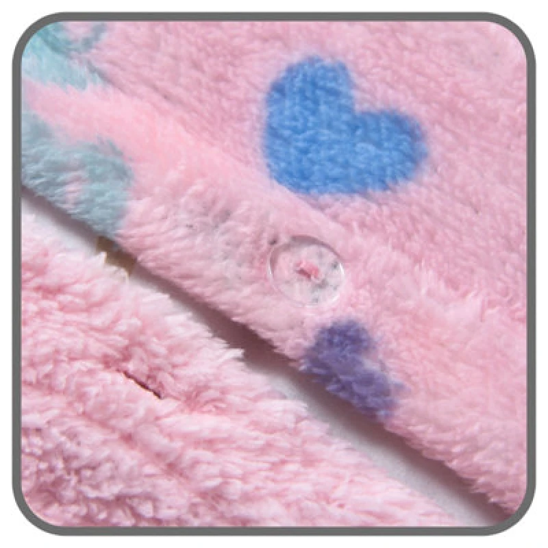 Image of Velosso Glow In The Dark Teddy Unicorn Warm & Cosy Duvet Cover & Pillowcase Set in Pink Size: Double Pink Unisex Double