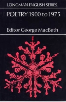 Image of Poetry 1900 to 1975 by George Macbeth Paperback