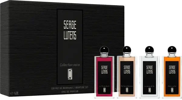 image of Serge Lutens Collection Noire Miniatures Eau de Parfum Set Unisex Gift Set