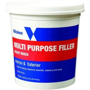 image of Wickes All Purpose Ready Mixed Filler - 2.5KG