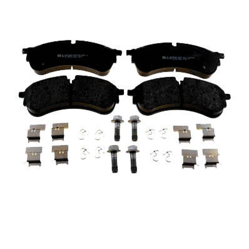Image of ZIMMERMANN 22178.210.2 Brake pad set Front Axle, prepared for wear warning indicator, Photo corresponds to scope of supply, with bolts/screws Brake P