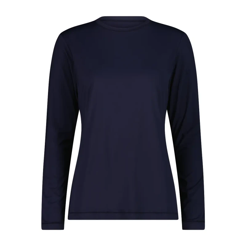 Image of CMP Womens long sleeve T-Shirt CMP Carla Bleu Female 2XS