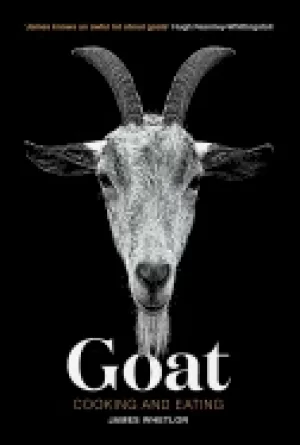 Image of goat cooking and eating