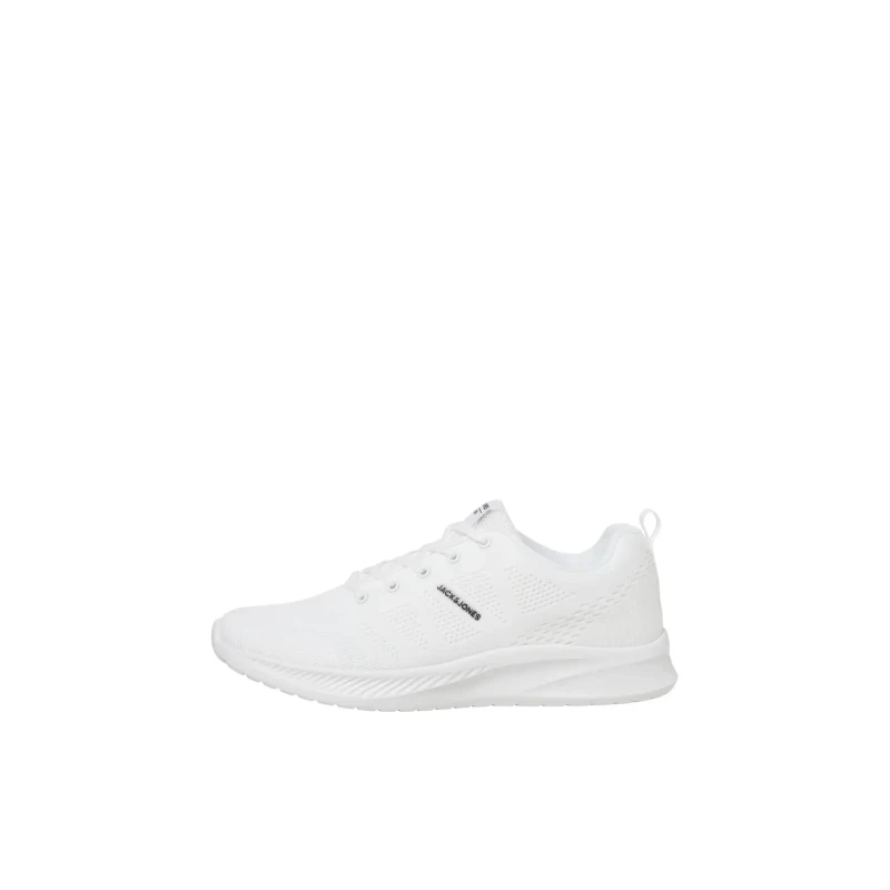 Image of Jack and Jones Croxley Knit Trainer Mens - White White 10