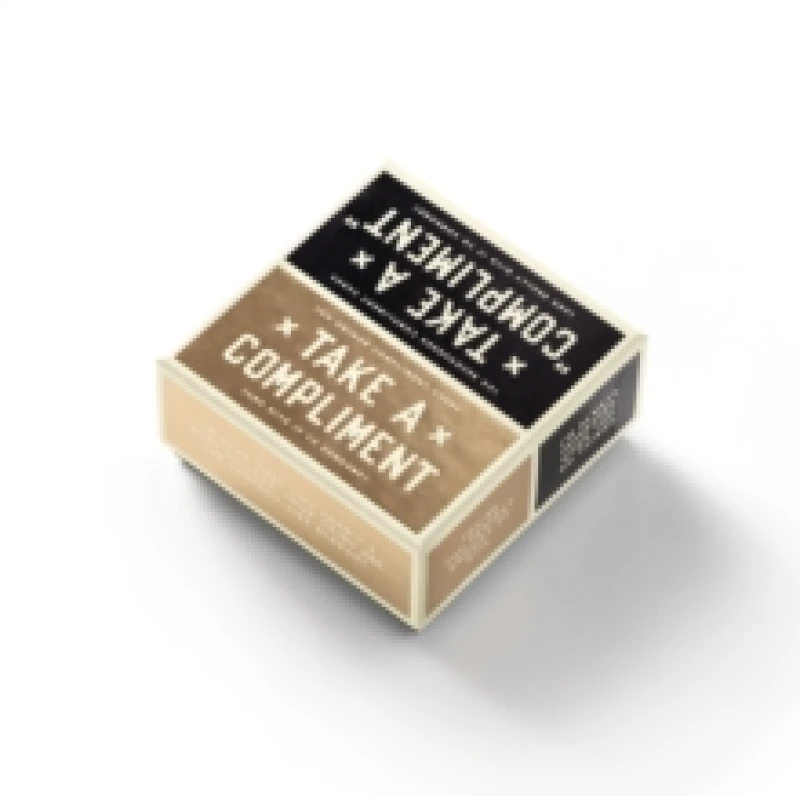 Image of Take a Compliment Card Set. Cards. By Brass Monkey, Galison Books