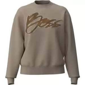 image of Boss Boss Ecaisa Crew Sweater Womens - Yellow