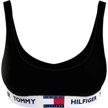 Image of Tommy Bodywear 85 Cotton Bralet - Black BDS