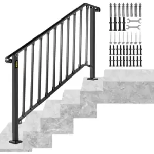 Handrail Picket #4 Fits 4 or 5 Steps Matte Black - main image