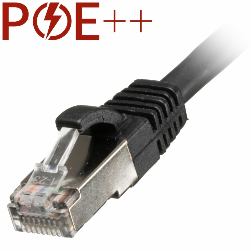 Image of Cablenet 20m Cat6a RJ45 Black S/FTP LSOH 26AWG Snagless Booted Patch L
