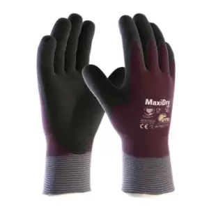 image of 56-451 MaxiDry Zero Fully Coated Knitwrist nbr Glove (xl) Size-10