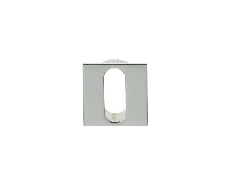 image of LocksOnline Minimal Flush Fit Square Keyhole Escutcheon