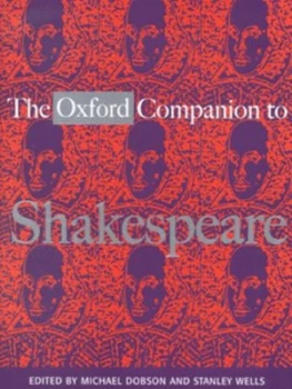 Image of The Oxford Companion to Shakespeare by Michael Dobson and Stanley Wells Hardback