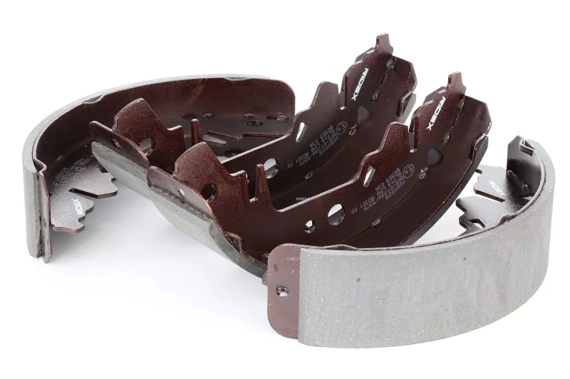 Image of RIDEX 70B0029 Brake Shoes Rear Axle, Ø: 250mm, without lever Brake Shoe Set (70)
