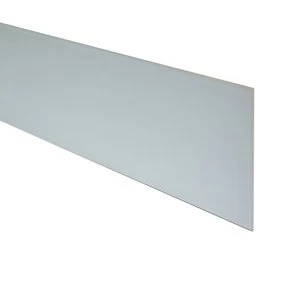 image of 6mm Splashwall Mist Bevelled Glass Upstand (L)0.6m