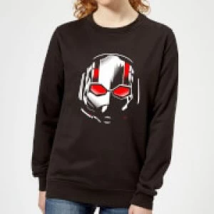 Image of Ant-Man And The Wasp Scott Mask Womens Sweatshirt - Black - S