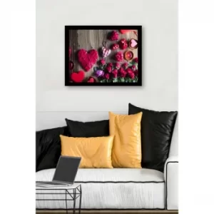 Image of SC1090 Multicolor Decorative Framed MDF Painting