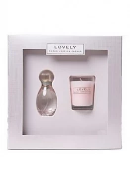 image of Sarah Jessica Parker Lovely Gift Set 30ml Eau de Parfum + 60g Scented Candle