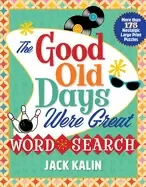 Image of good old days were great word search more than 175 nostalgic large print pu