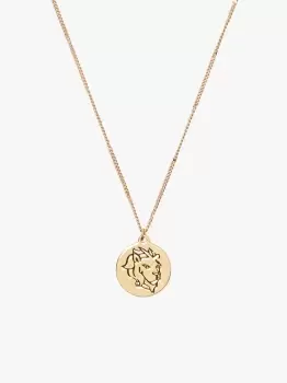 Image of In The Stars Leo Pendant - Gold - One Size