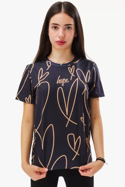 Image of Scribble Heart T-Shirt