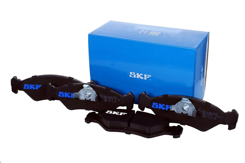 Image of SKF VKBP 80718 Brake pad set not prepared for wear warning indicator Brake Pad Set,disc brake (402)