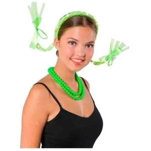 image of Tiara Hair Braids (Neon Green)