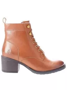 Image of Hush Puppies Harriet Lace Ankle Boot - Tan, Brown, Size 4, Women