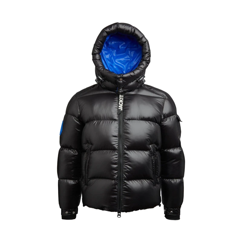 Image of Jack1t Mens Slick Medium Puffer Jacket Black male Large
