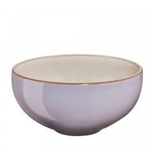 Image of Denby Heritage Lilac Heath Ramen Large Noodle Bowl