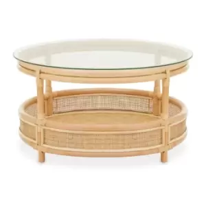 Image of Interiors By Ph Coffee Table With Glass Top