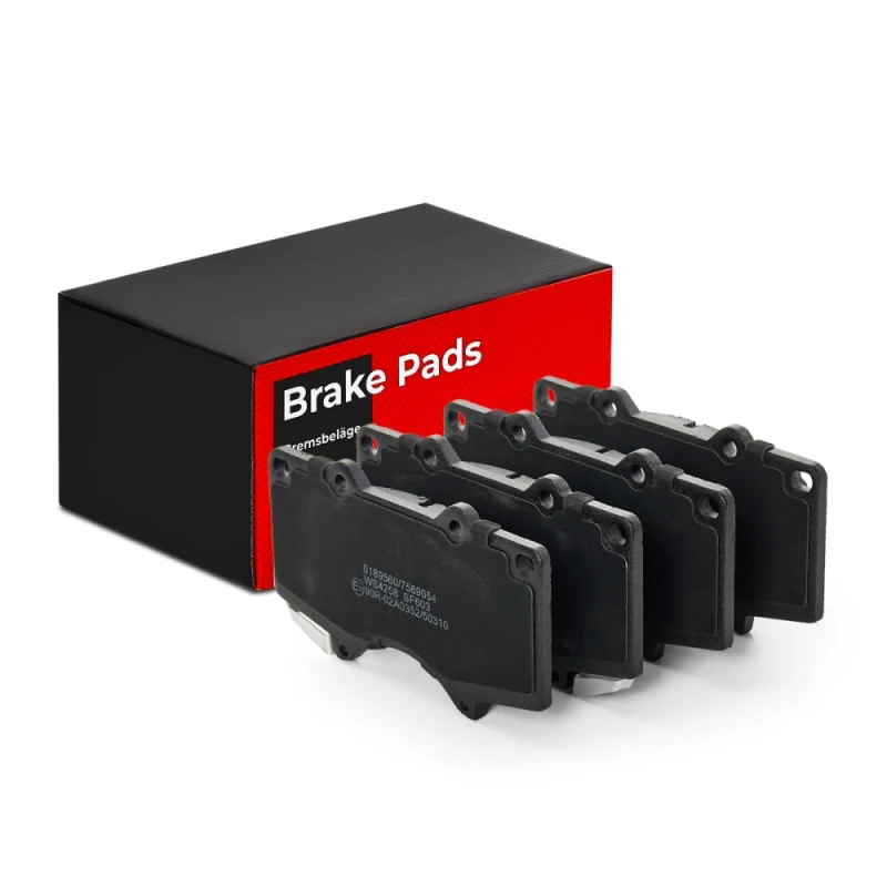 Image of STARK SKBP-0010379 Brake pad set Front Axle, with acoustic wear warning Brake Pad Set,disc brake (402)