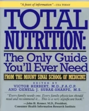 Image of Total nutrition by Victor Herbert